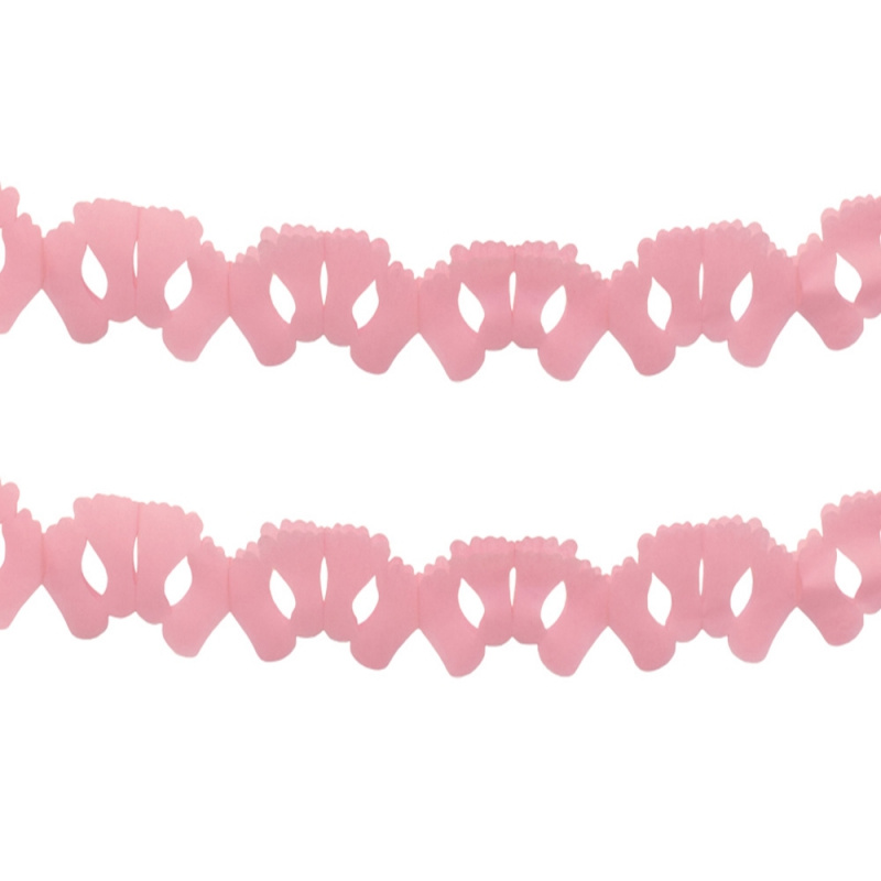 Girlang bebisfötter Rosa