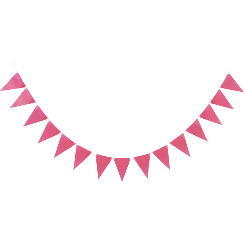 Vimpel Pastellrosa 3,6m