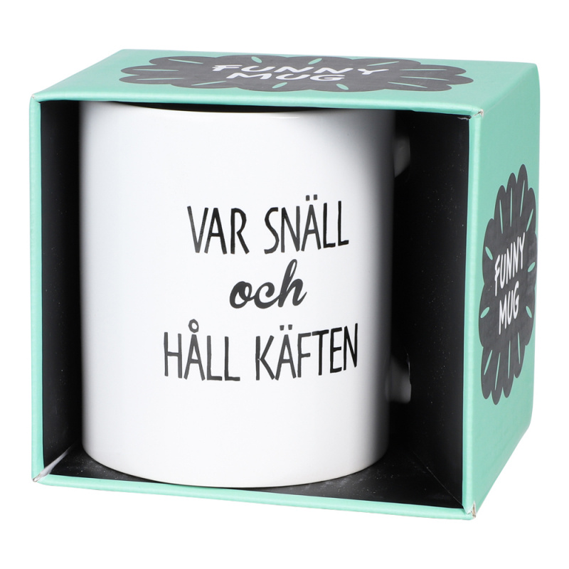 Mugg Håll käften