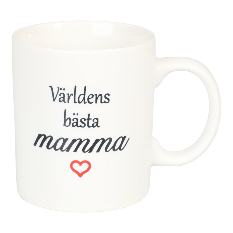 Mugg Världens bästa mamma