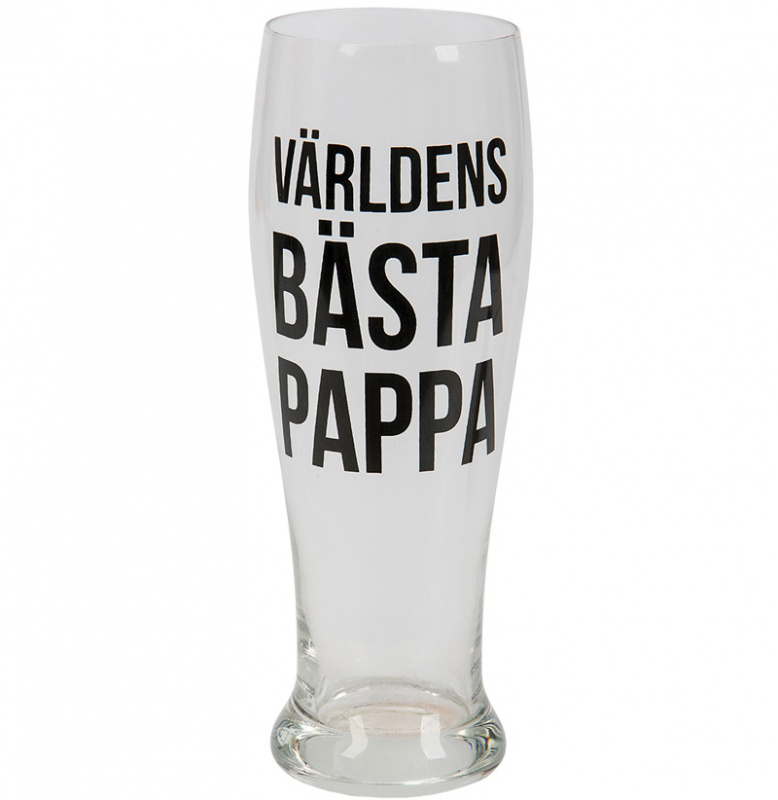 Ölglas världens bästa Pappa