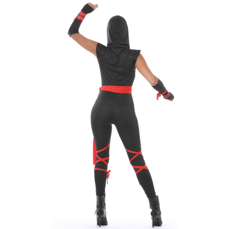 Ninja tjej Maskeraddräkt