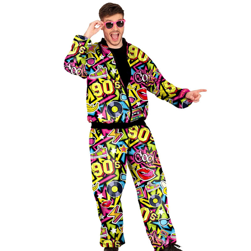 Overall 90s Maskeraddräkt