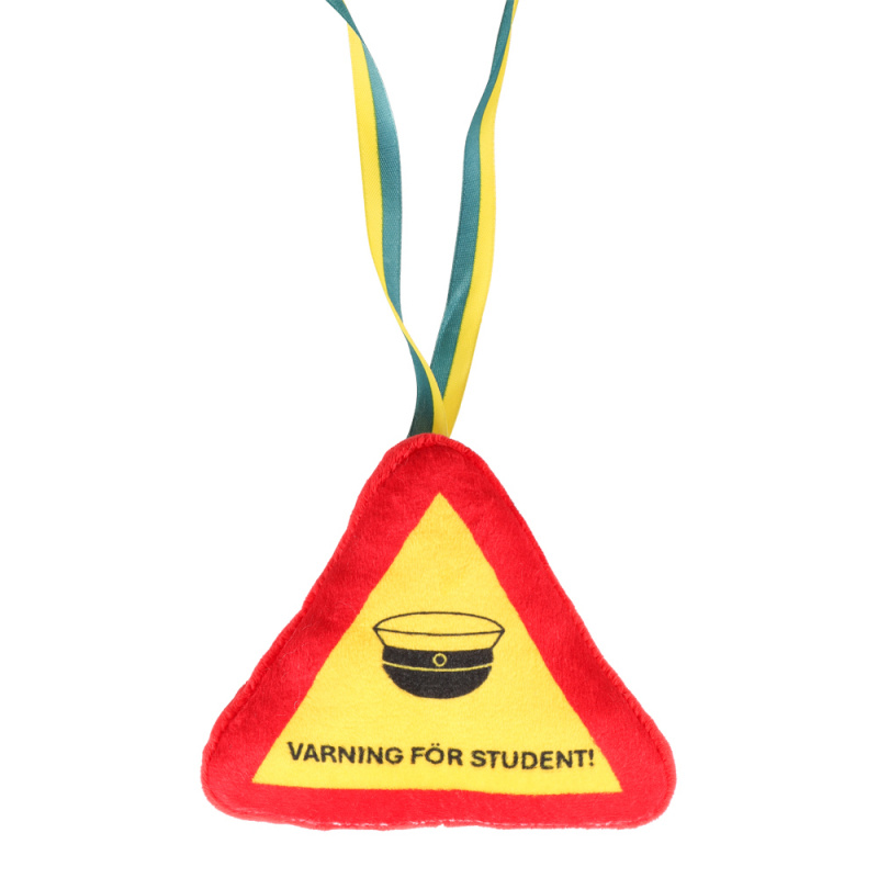 Studentnalle Varning för student