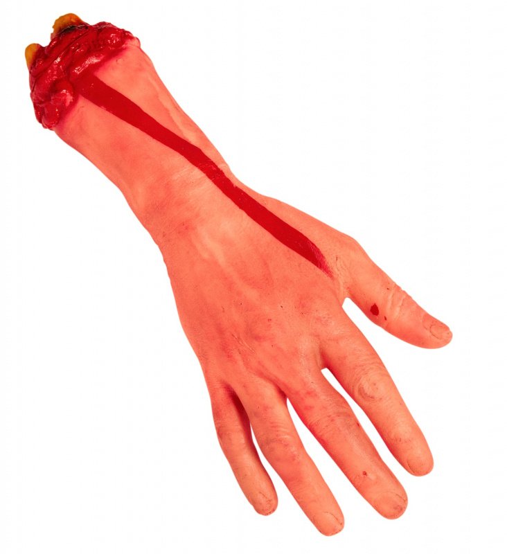 Läskig hand  