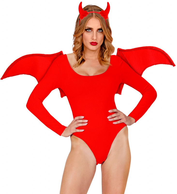 Djävul Vingar och horn