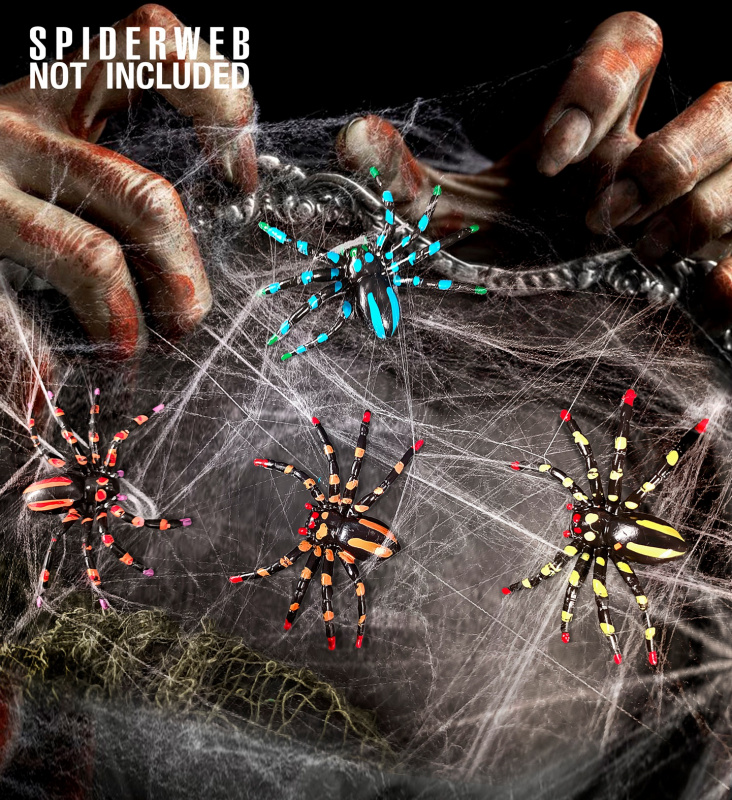 Spindlar färgade 4-pack