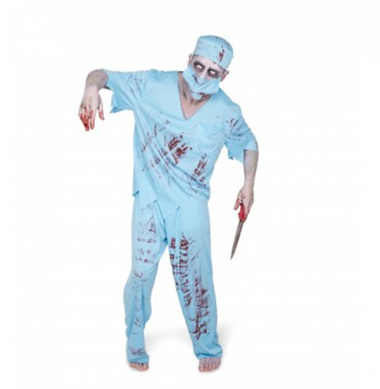 Maskeraddräkt Blodig Kirurg