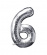 Sifferballong silver 6 Sifferballong silver 6