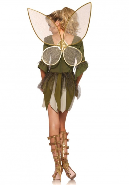 Älva med vingar maskeraddräkt