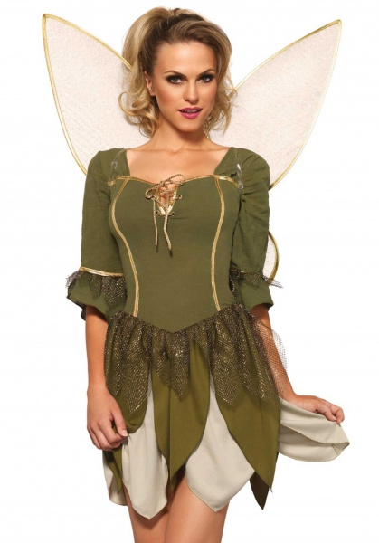 Älva med vingar maskeraddräkt