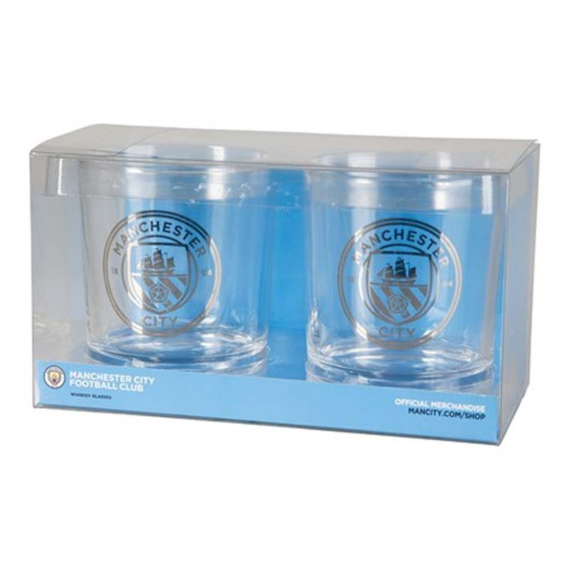 Manchester City whiskyglas