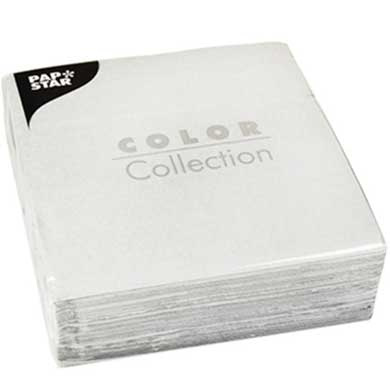 Servetter ljusgrå 100-pack