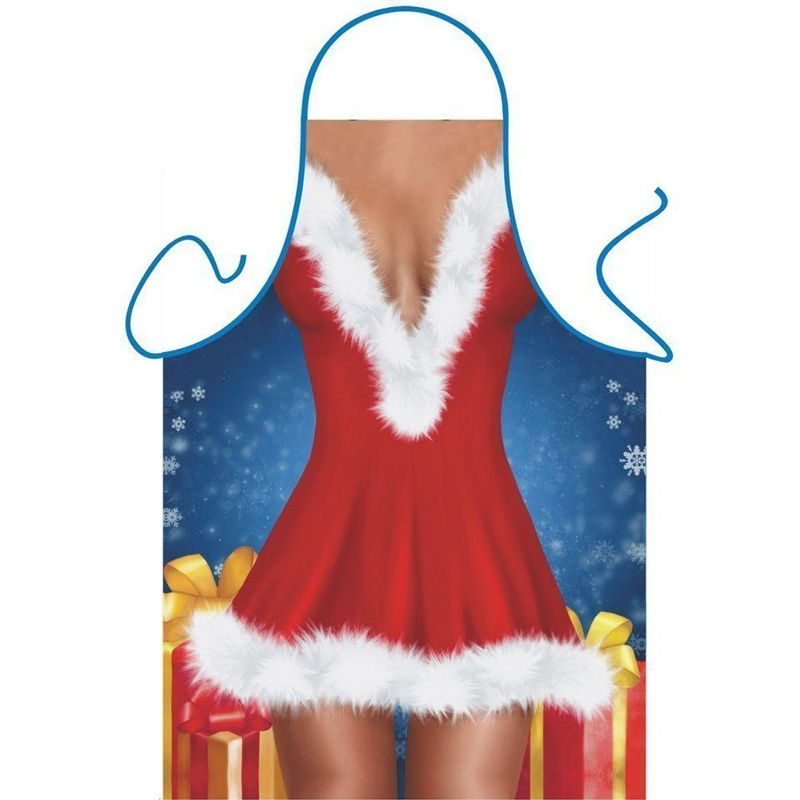 Julförkläde Tomteklänning