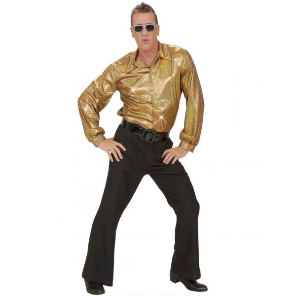 Disco Skjorta Guld 
