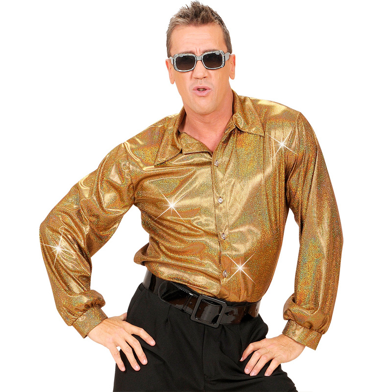 Disco Skjorta Guld 
