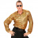 Disco Skjorta Guld  Disco Skjorta Guld