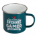 Retro Mugg emaljerad plåtmugg Gamer Retro Mugg emaljerad plåtmugg Gamer