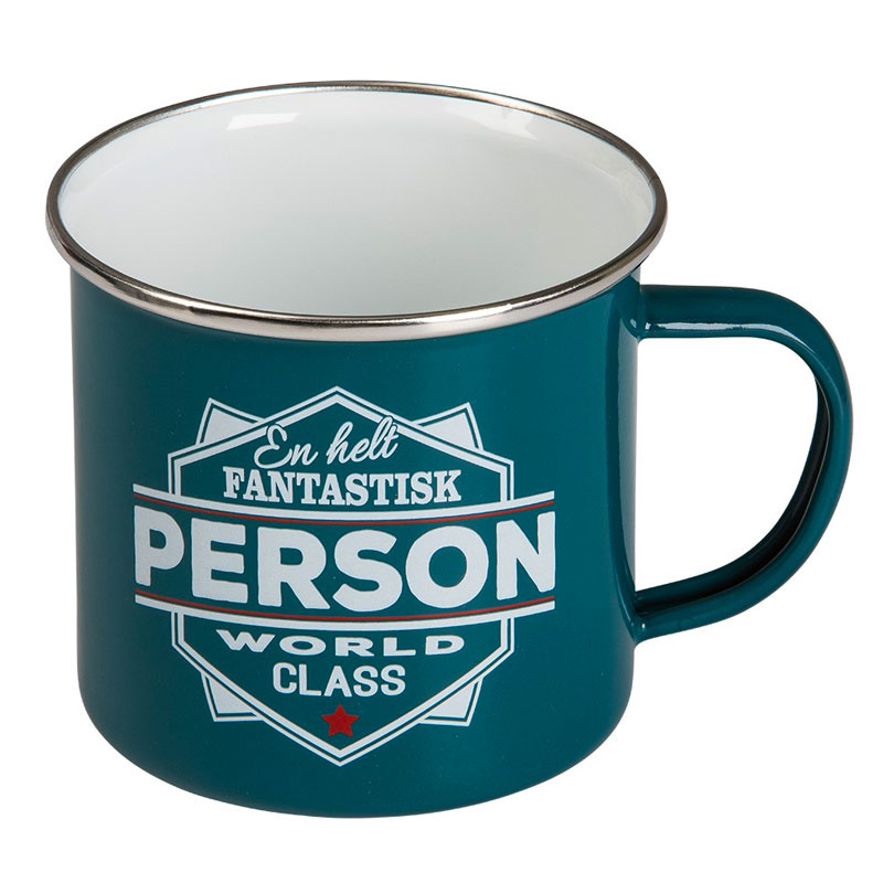 Mugg Emaljerad plåt Fantastisk Person