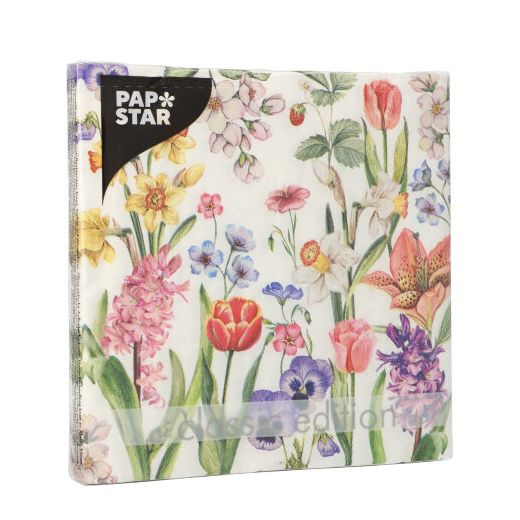 Servett Sommarblommor