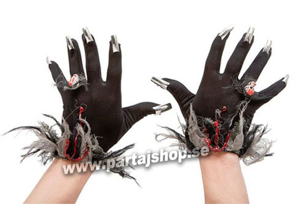 Spökhandskar med klor