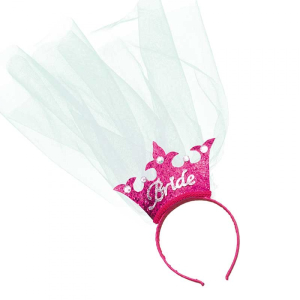 Diadem med slöja Möhippa  