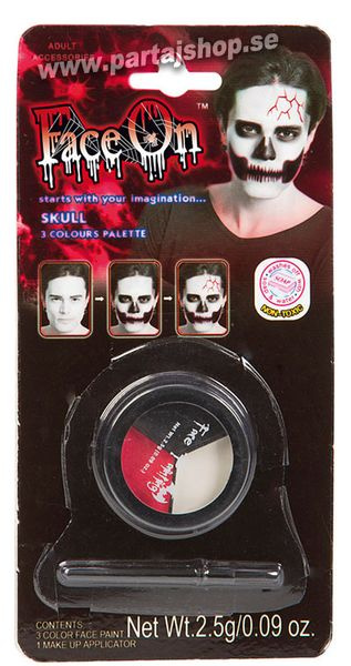 Dödskalle Sminkset