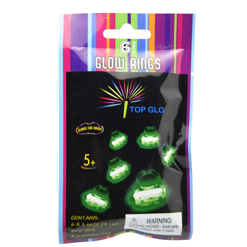Självlysande Ringar 6-pack