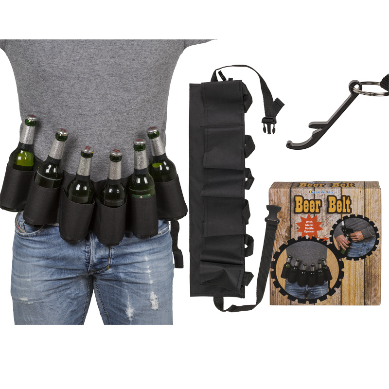 Ölbälte med kapsylöppnare