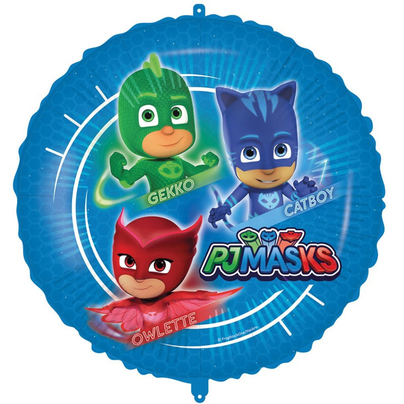 Folieballong Pyjamashjältarna