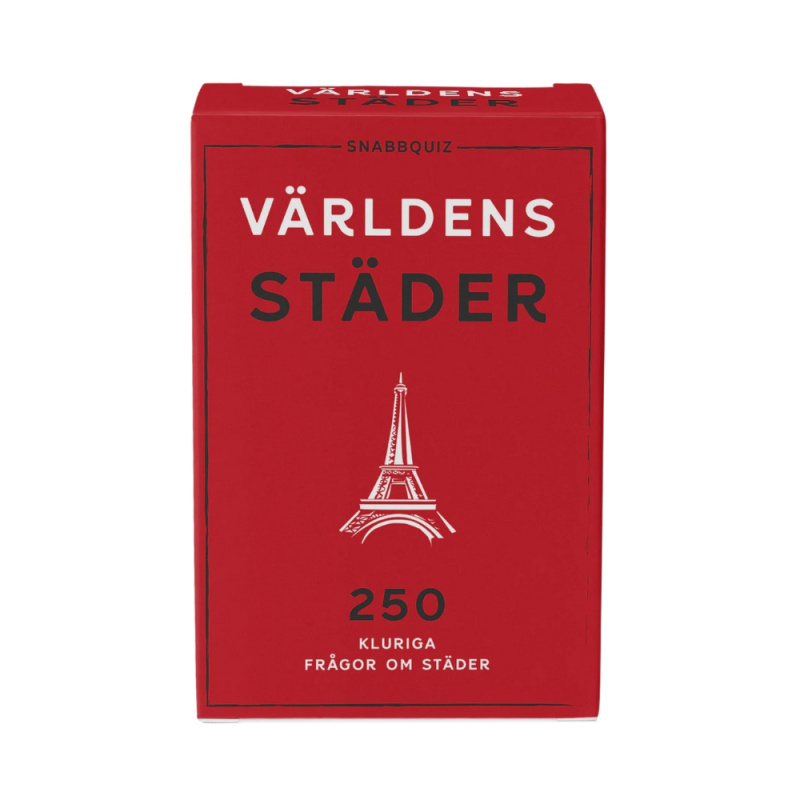 Snabbquiz Världens städer