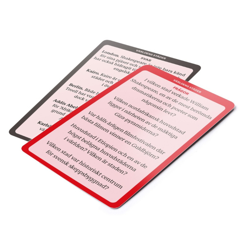 Snabbquiz Världens städer