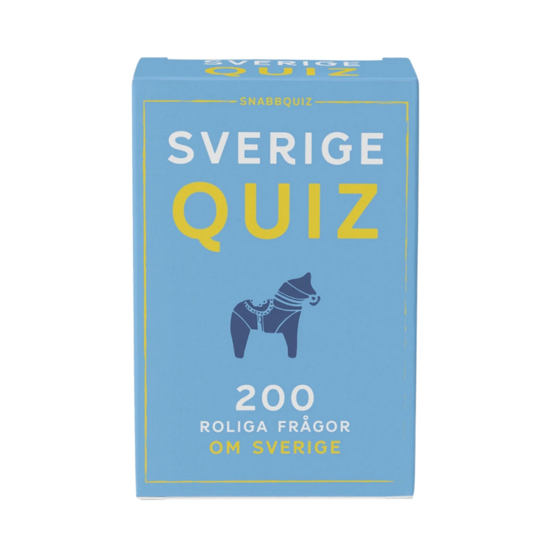 Snabbquiz Sverige