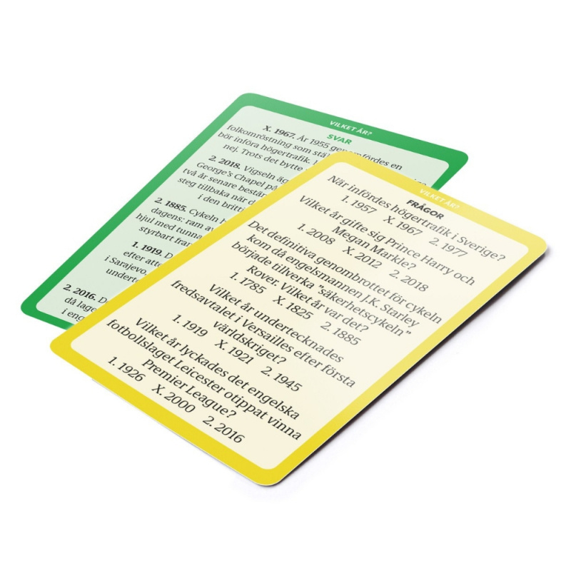 Snabbquiz VIlket år?