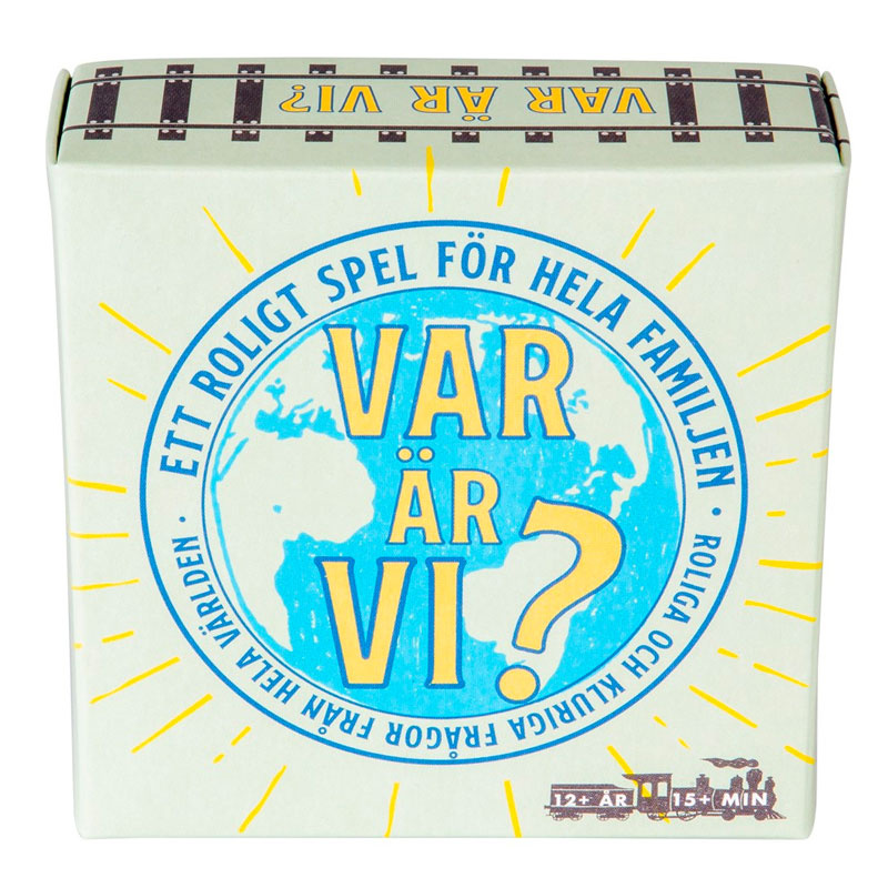 Sällskapsspel - Var är vi? 