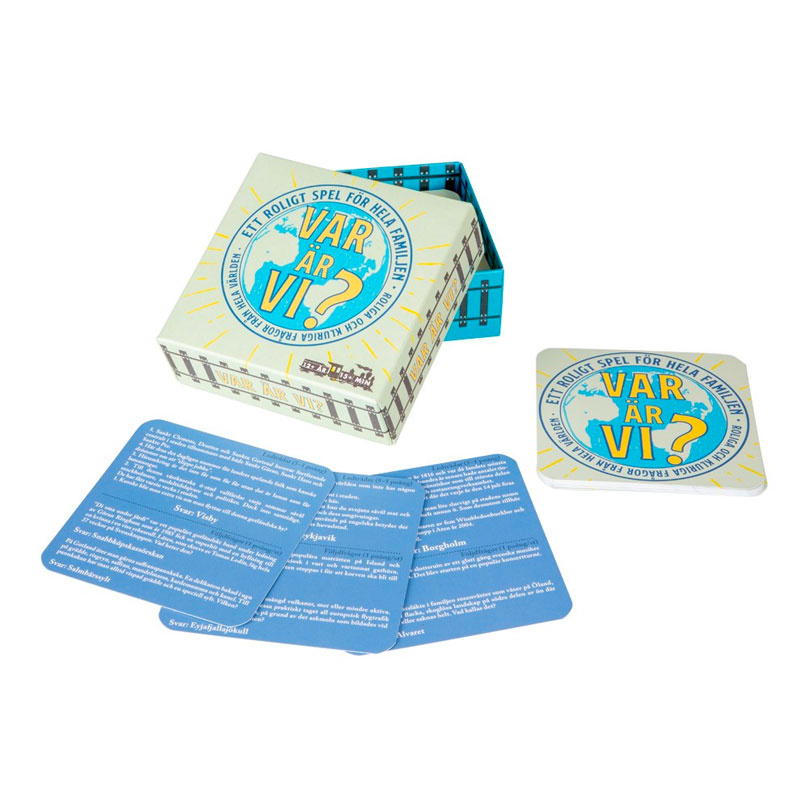 Sällskapsspel - Var är vi? 