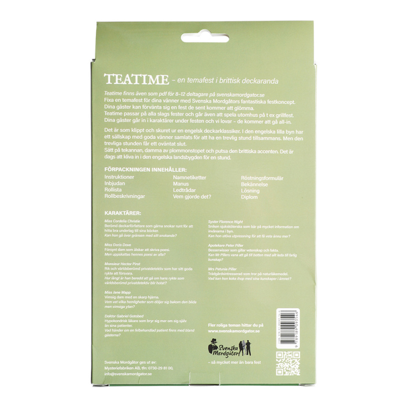 Mordgåtor Teatime