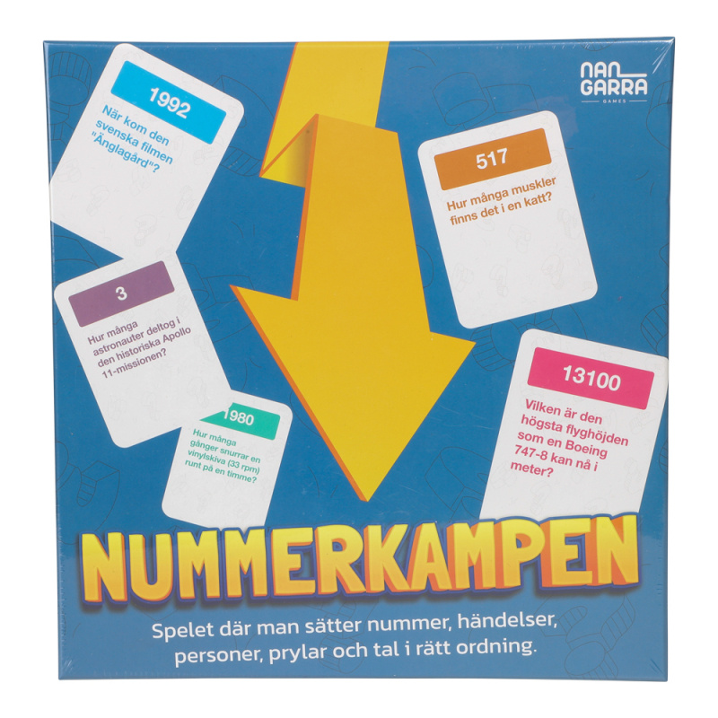Nummerkampen Spel