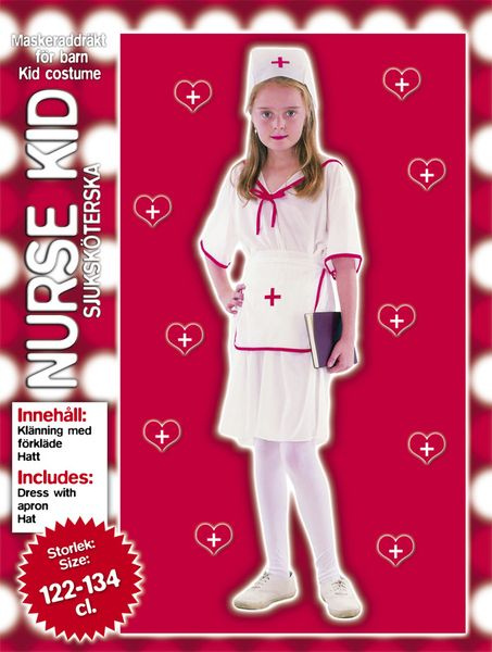 Sjuksköterska Barndräkt