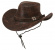 Cowboy hatt brun vuxen Cowboy hatt brun vuxen