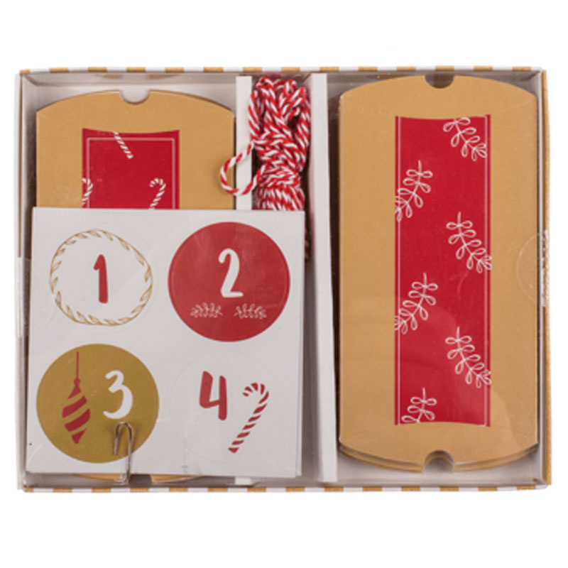 Adventskalender Röd