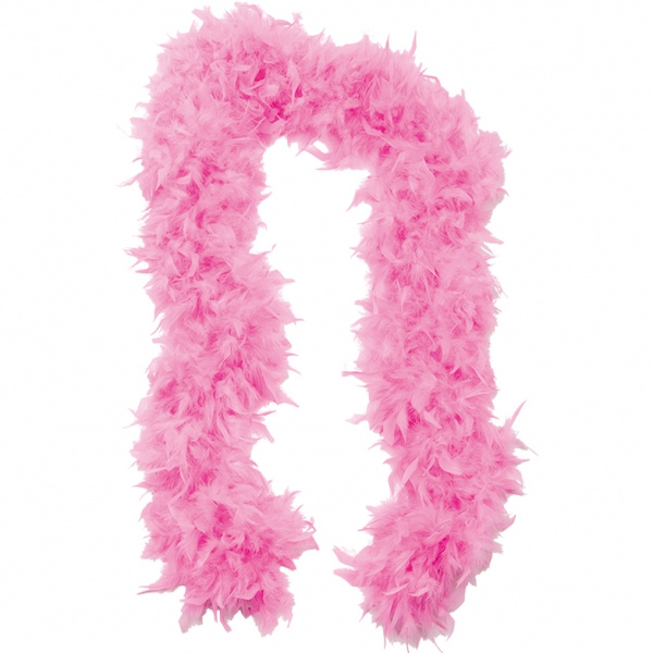 Fjäderboa rosa