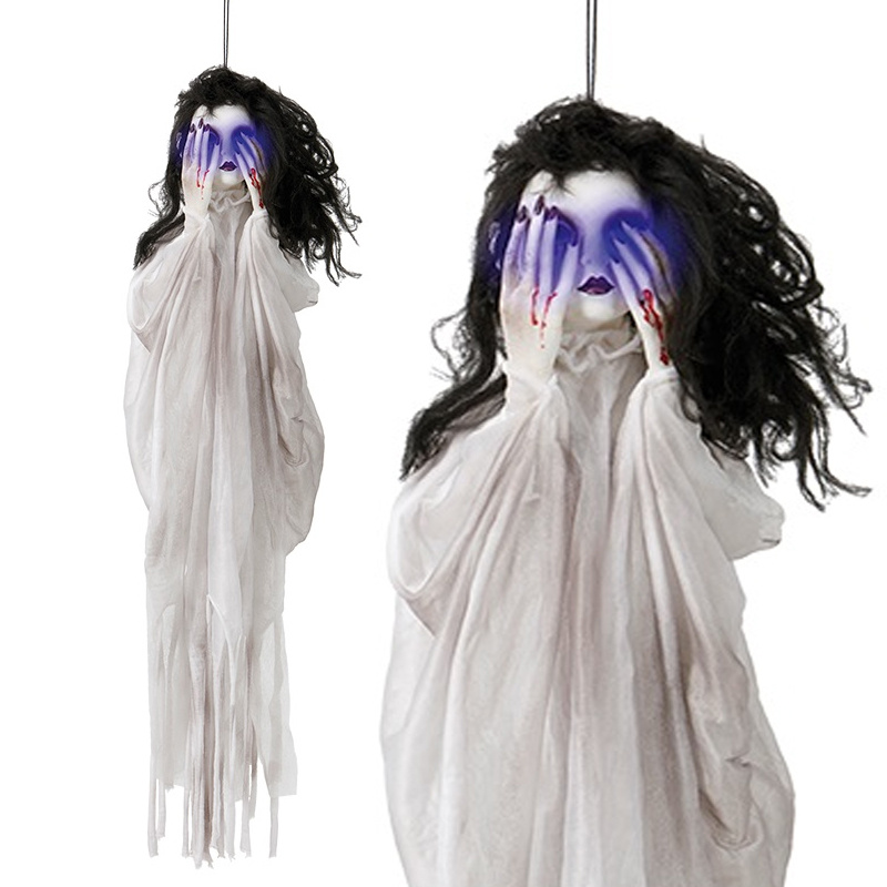 Dekoration Spöke med ljus