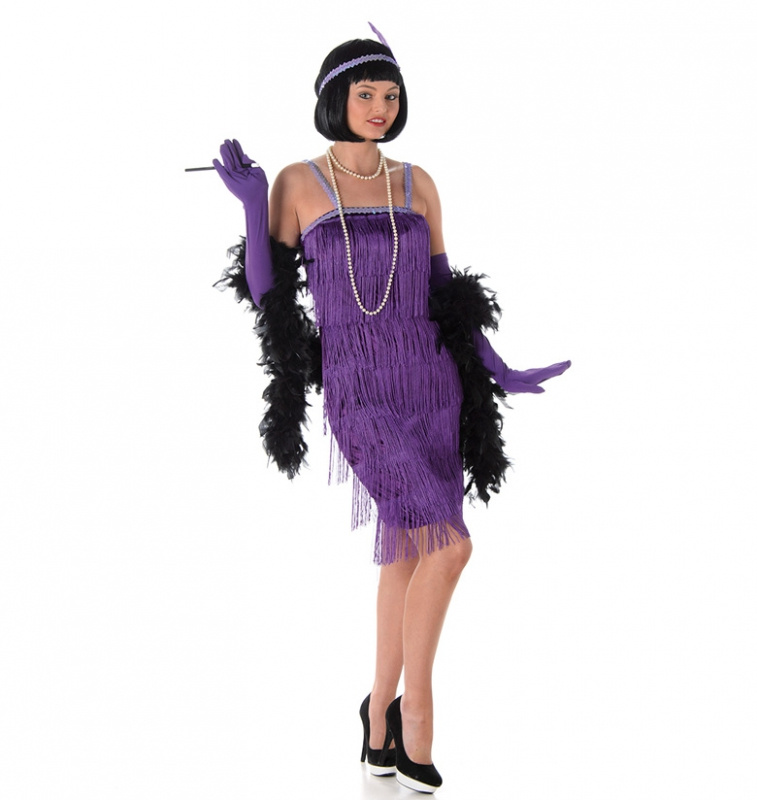 Charleston Klänning Lila