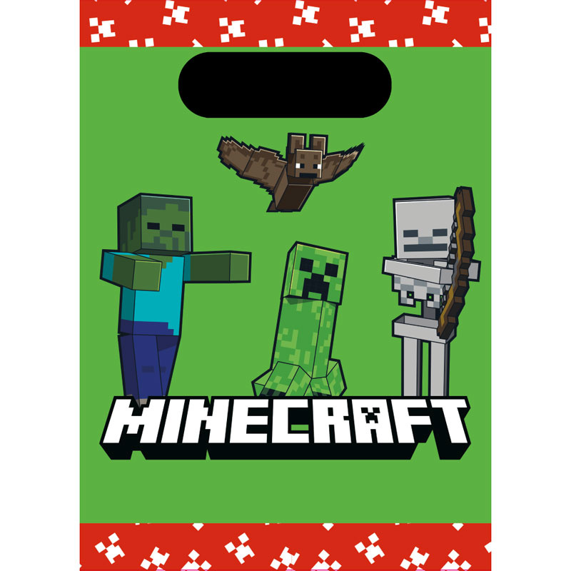 Kalaspåsar minecraft 4-pack