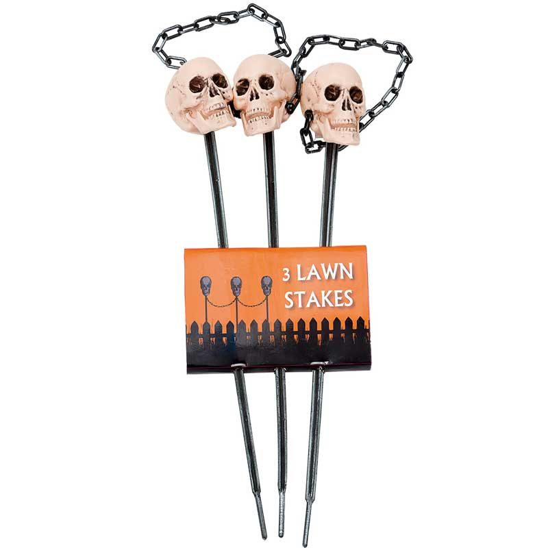 Staket med dödskallar 