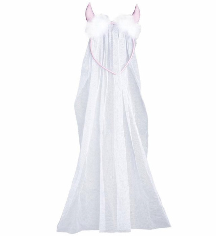 Brudslöja möhippa med horn