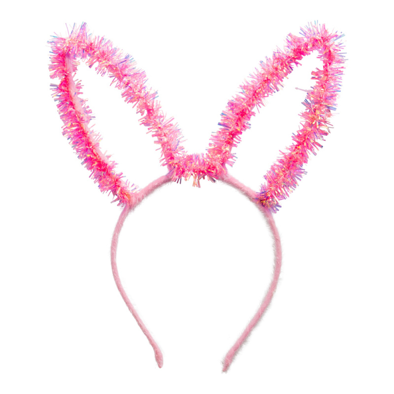 Diadem Kanin Glitterrosa
