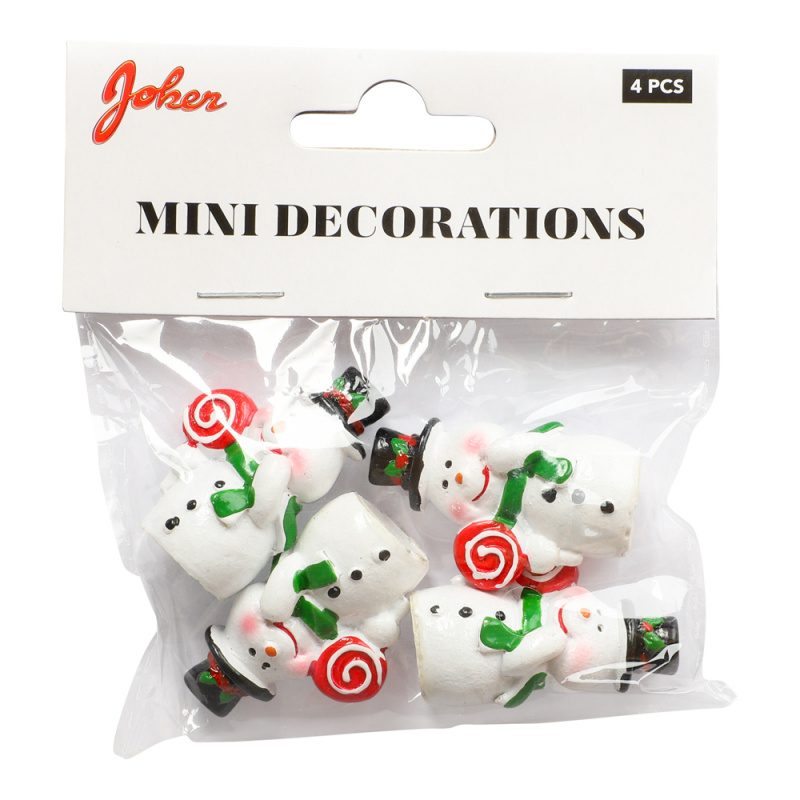 Snögubbar Mini dekoration