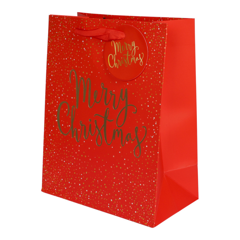 Presentpåse Christmas Röd